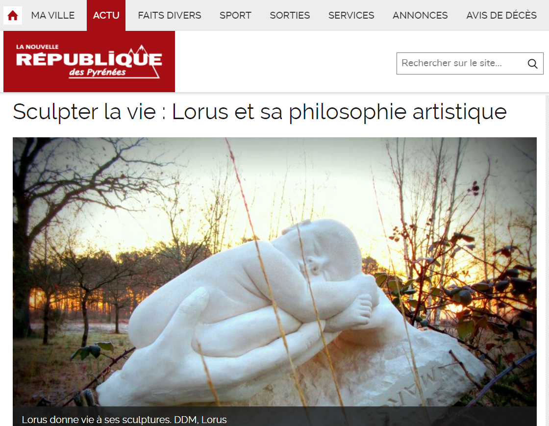 You are currently viewing « Sculpter la vie : Lorus et sa philosophie artistique »